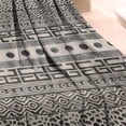 thumbnail image 3 of Geometric Diamond Striped Pattern Blanket,Comfortable Soft Flannel Throw Blanket,All Season,Warm Lightweight Blankets for Sofa Bed Couch Living Room Chair,30"x40", 3 of 4