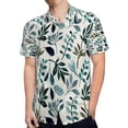 thumbnail image 4 of High Quality Hawaiian Shirts for Men Short Sleeve Aloha Beach Shirt Floral Summer Casual Button Down Shirts Blouses YTELXL, 4 of 7