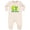 Natural Heather, variant on Inktastic 1st Birthday Princess Frog Baby Fleece Romper