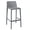 Dark Gray, variant on Avaloomia Home Outdoor Bar Stools Set of 4, 29.5" Plastic Bar Stools with Back No Assembly Stackable Counter Barstool for Kitchen Patio Backyard, Black