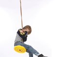 thumbnail image 4 of Toystoory Disco de columpio Columpio de cuerda redonda Columpio de patio Columpio de niños Columpio de árbol colgante de alta Equipo de Ropa Deportiva, Zapatos Rojo, 4 of 6