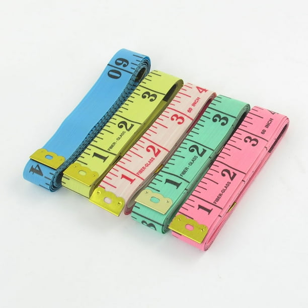 Unique Bargains 60Inch Assorted Inch/Metric Tape Measure Sewing Tailor