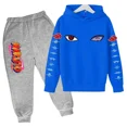 thumbnail image 1 of Ropa de Naruto para niños, sudaderas con capucha de moda para bebés, conjuntos de disfraces de Sasuke de Anime japonés Kakashi, otoño, 1 of 1