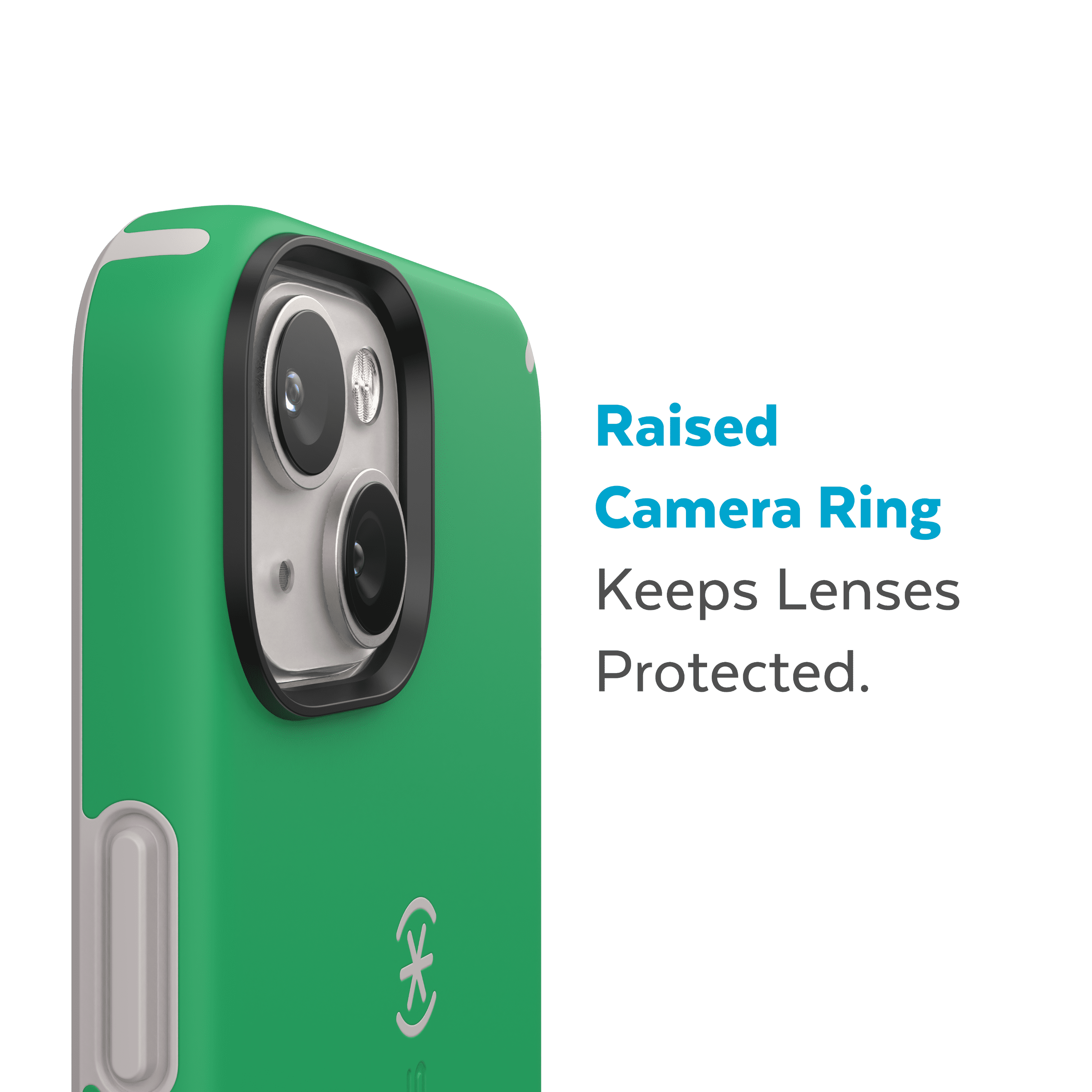 Speck IPhone 14 Plus CandyShell Pro with MagSafe Case in Green and Grey