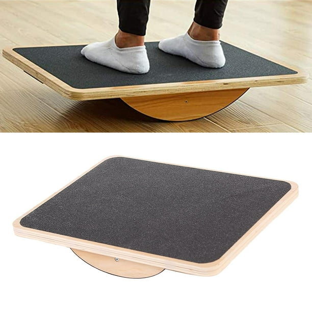 StrongTek Planche D'équilibre Pro En Bois – Grande Taille, Pour Bureau Debout Ou Fitness