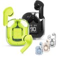 thumbnail image 1 of Auriculares T6 TWS inalámbricos Bluetooth 5,0 ENC, auriculares deportivos para videojuegos, auriculares estéreo con micrófono y reducción de ruido con pantalla LED, 1 of 6