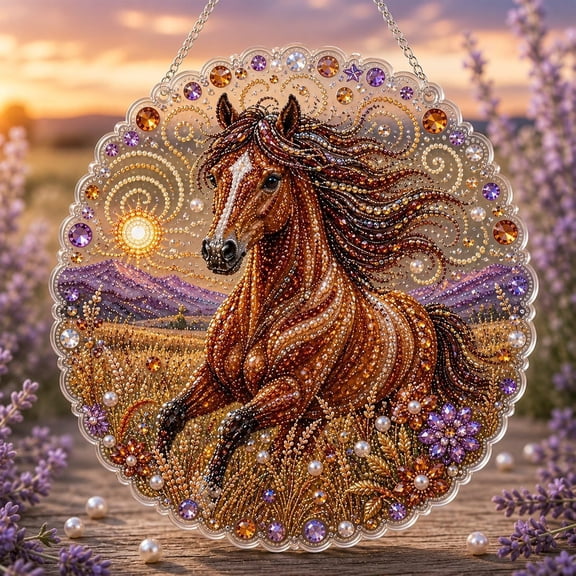 Animal Pearl Art Kits, DIY Pearl Art Kit, Rhinestone Craft Kit, Acrylic Hanging Ornament Making Set with Beads for Home Decor