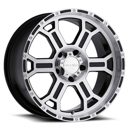 Vision Off-road Wheels, Raptor Style: 372 RWD, Finish: Chrome, Wheel Size Inches: 17X8 PCD: 6-5.5