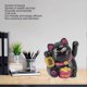 thumbnail image 4 of Chinese Lucky Cat, Lucky Cat Decoration, Waving Arm, Solar Light, Induction Statue, Figurine for Home, Car, Side Sitting Ornaments, Black, 4 of 4