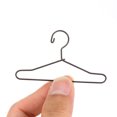 thumbnail image 4 of MasteelfCA 10pcs Metal Mini Clothes Hangers Mini House Clothes Support Dolls Coat Rack, 4 of 7