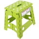 thumbnail image 4 of Taburete plegable portátil Taburete de escalera plegable de plástico Taburete de plástico 28,5*21,5*32 cm （Verde）, 4 of 8