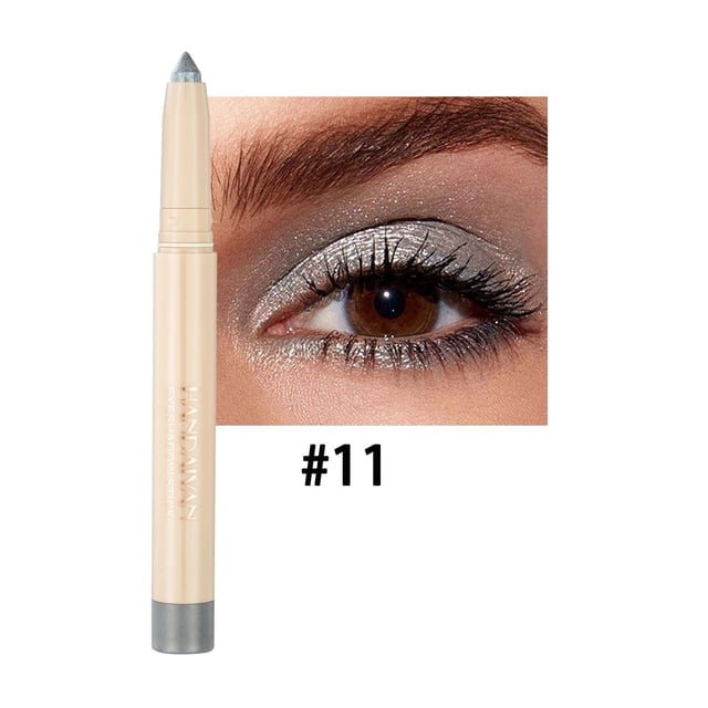 Xihbxyly Oferta del día Liquidación Lápiz de sombra de ojos con diseño de gusano de seda y para club nocturno Lápiz delineador de ojos Lápiz de sombra de ojos en barra
