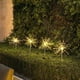 thumbnail image 5 of Estaca de jardín con 8 modos y 150 LED, decoración exterior impermeable para paisajes, patios y fiestas, ideal para luces solares de fuegos artificiales brillantes de Navidad, 5 of 5