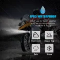 thumbnail image 4 of Par Faro Auxiliares Led Laser Blanco Amarillo Estrobo Moto, 4 of 8