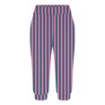 thumbnail image 5 of Womens Pants 3/4 Capri Slacks Straight Leg Trousers Trendy Streak Pants Wide Leg Slacks Plus Size Trousers Tight Pants Leggings Slacks Dressy Yoga Exercise Trousers On Clearance, 5 of 6