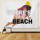 thumbnail image 5 of Tapiz de Jersey Shore - Tapiz divertido para colgar en la pared - Tapiz de Jersey Shore - ¿Dónde está la playa? - Tapices de banderas de decoración de fiesta de Jersey Shore para el hogar, la sala de, 5 of 5