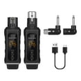 thumbnail image 1 of Transmisor de audio y receptor XLR y receptor de 48V transmisor de guitarra y receptor para el micrófono de condensador micrófono dinámico con 1 transmisor, 1 of 8