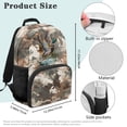 thumbnail image 7 of Jeiento 17 Inch Backpack and Lunch Box Set 4 Piece Camo Duck School Backpack with Pencil Case, Bookmarks for Elementary Boys and Girls, Back to School Supplies, 7 of 7