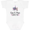 thumbnail image 3 of Inktastic Gigi and Papa Love Me Unicorn Girls Baby Bodysuit, 3 of 5