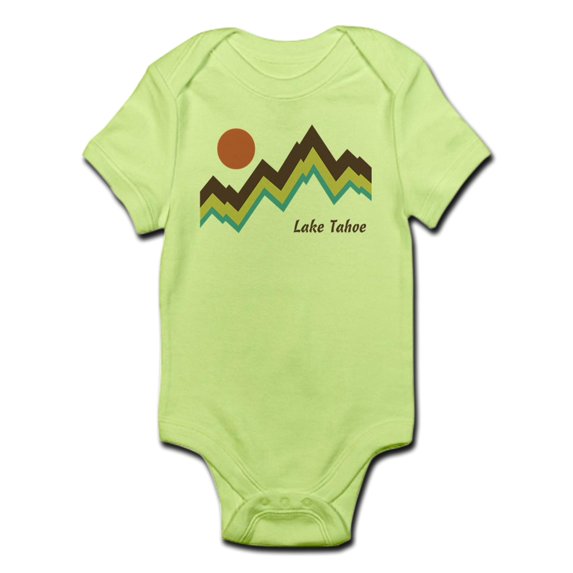 CafePress - Lake Tahoe Infant Bodysuit - Baby Light Bodysuit