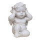 thumbnail image 2 of Estatua de ángel Estatua de resina Regalo Figura de ángel de estilo retro Adorno de mesa para Estilo F, 2 of 9