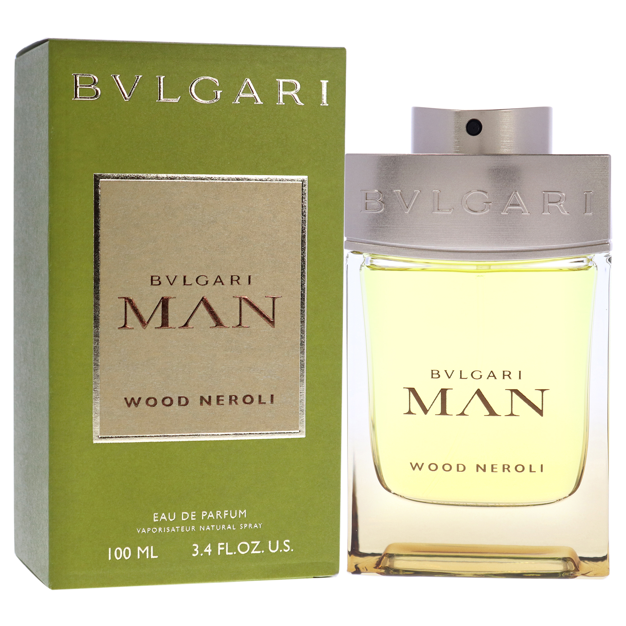 Bvlgari 242651 3.4 oz Men Wood Neroli Eau De Parfum Spray