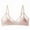 Pink, variant on Thin Triangle Bralette Wireless Push Up Lace Mesh Breathable Comfort Bras For Women
