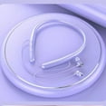 thumbnail image 6 of Latrodar New Arrival Wireless In-Ear And Neckband Bluetooth Headphones With Eco-Friendly Material For Sports And Calls Purple Home Stuff, 6 of 8