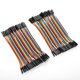 thumbnail image 3 of Kit de cables de puente coloridos de 10cm, 3 uds., 40 pines M a F/40 pines M a M/40 pines F a F para placa de pruebas, 3 of 9