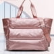 thumbnail image 5 of Minnieouse Bolsa de gimnasio ligera y duradera de nailon para mujer, bolso de Fitness, mochila de un hombro, bolsas de gimnasio para mujer Bolsas de mensajero y de hombro plata, 5 of 6