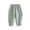 0-Green257, variant on Oiyii Infant Boys Lightweight Linen Plaid Pants Casual Baggy Pull On Breathable Pants