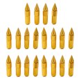 thumbnail image 2 of ziyahi 20 Pieces Car Wheel Nut Set Aluminium Automobile Truck Auto Tuner Modification Maintenance Spare Accessories Red Gold, 2 of 6