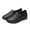 Black, variant on LSLJS Fashion Women Solid Color Tie Buckle Soft Sole Outdoor Cloth Shoes Flat Shoes, Loafers Women Shoes, Gift for Women