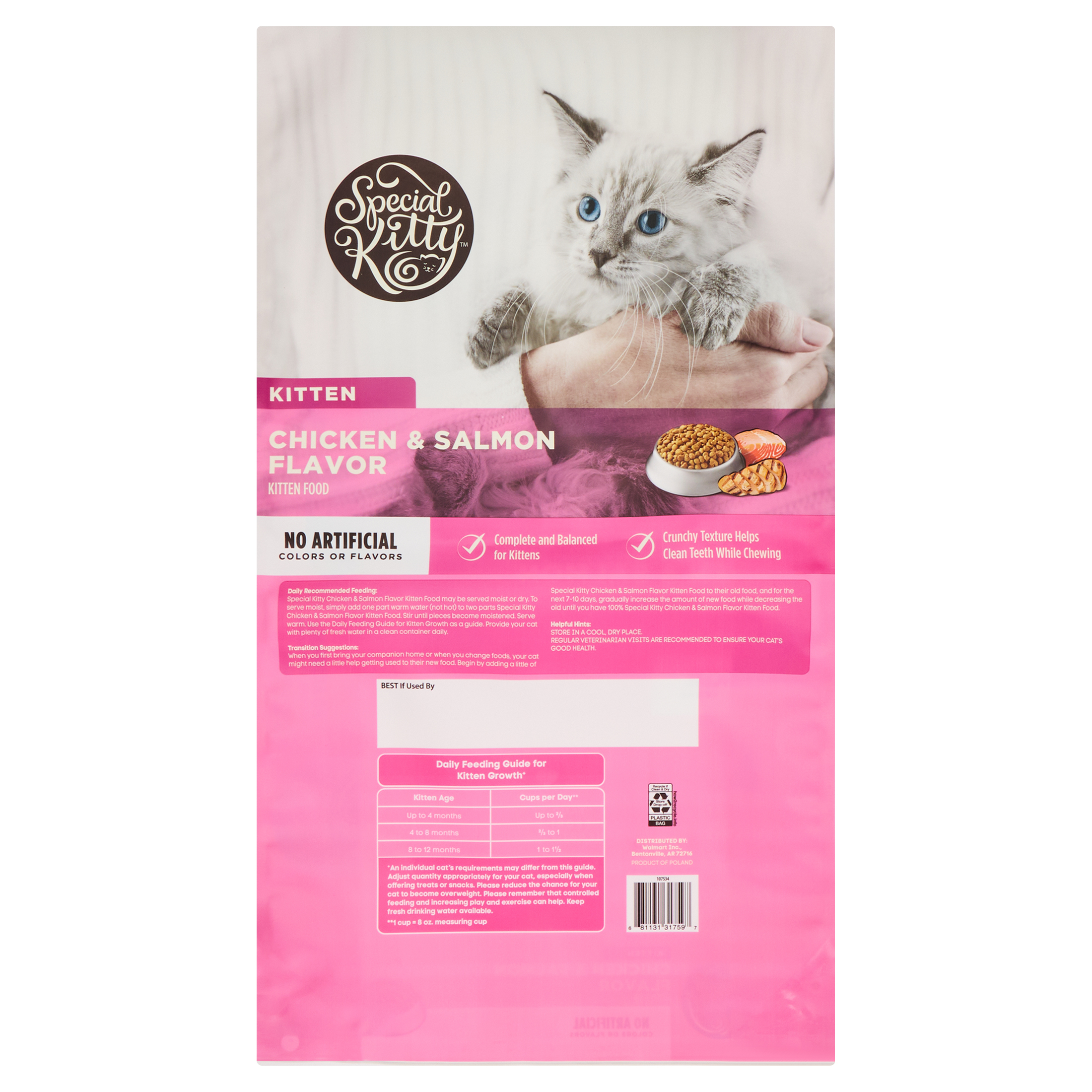 Special Kitty Kitten Formula Chicken & Turkey with Oatmeal photo 8