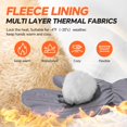 thumbnail image 2 of 1Pairs Winter Gloves Waterproof Windproof Thermal for Men Women, Ambidextrous Skiing Gloves for Cold Weather, Touch Screen, 2 of 7