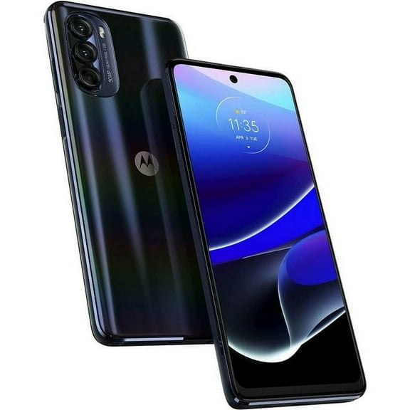 Restored Motorola G Stylus 5G 128GB Verizon Locked Steel Blue (2022) (Refurbished)