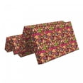 thumbnail image 2 of Groovy Foldable Mattress, Hippie Paisley Leaves, 78.7" x 47.2", Multicolor, by Ambesonne, 2 of 6