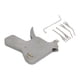 thumbnail image 2 of Juego de ganzúas de 6 uds., juego de ganzúas de cerrajería de precisión Manual de Metal ABS, herramientas de reparación para candados, puerta de cajón, 2 of 9