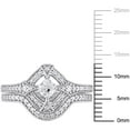 thumbnail image 2 of Everly Women's Diamond 10k White Gold Bridal Set, 2 of 7