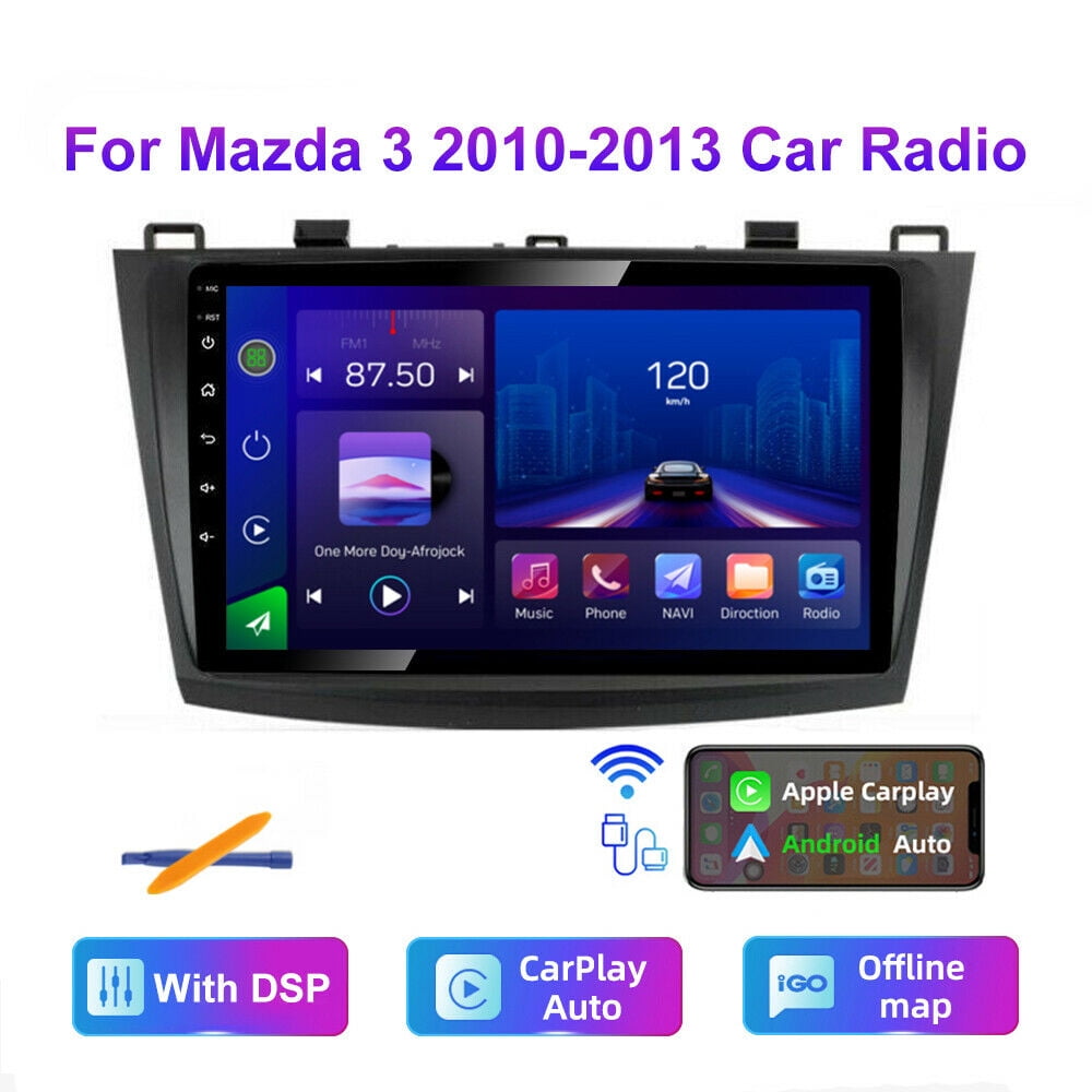 GPS Navigation for Car Mazda 3 20102013 Car Stereo Apple Carplay Double Din Android 10 Radio