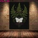 thumbnail image 4 of Brujería de Luna, polillas, novias de murciélago, fantasmas y plantas de esqueleto, arte de pared, pintura en lienzo, Póster Artístico de Wicca e impresión, decoración del hogar, 4 of 4