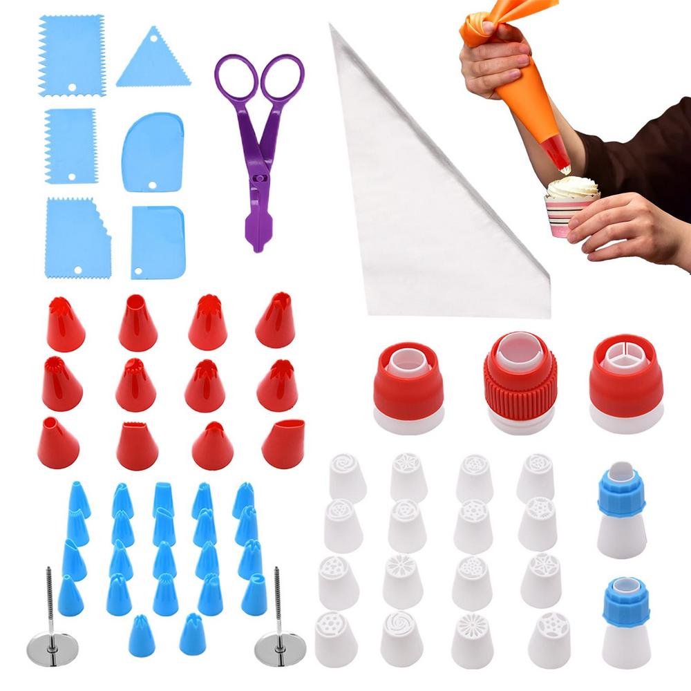 Tohuu Cake Decorating Kit Baking Supplies Set Pack of 65 Cake