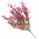 thumbnail image 4 of Billuyoard 5 tenedores, hojas de crisantemo artificiales rurales, hierba, planta en maceta, flores falsas, bonsái, maceta, decoración de boda Artificial Plantas Artificiales Rosa roja Billuyoard HA6744-05B, 4 of 6