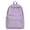 Purple Backpack, variant on Star School Backpack, Large Backpack with Bow Pendant, Portable Loptop Backpack for Travel Shopping, White