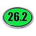 thumbnail image 3 of 26.2 Green Marathon Running Car Emblem, 3 of 3
