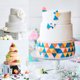 thumbnail image 5 of Soporte de pastel Torre de postre de varios niveles Soportes de plato de pastel reutilizables con 12 pilares de plástico Decoración 4/6/8/10 pulgadas Muyoka Hogar, 5 of 6
