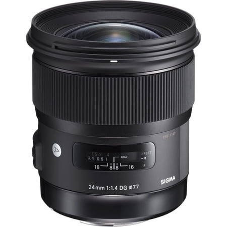 UPC: 0085126401559 | Sigma 24mm f/1.4 DG HSM Art Lens for Nikon F