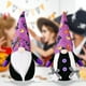 thumbnail image 5 of Decoración de gnomos morados, decoraciones de fiesta de Halloween, juguete de peluche de gnomo de Halloween, muñeca sin rostro de peluche Tomte muñecas escandinavas para decoración de Halloween 2 piezas ER, 5 of 5