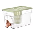 thumbnail image 4 of Dispensador de bebidas con grifo, dispensador de bebidas de , dispensador de agua, para nevera, dispensador de , nevera, hervidor frío, , VERDE, 4 of 8