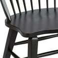 thumbnail image 2 of Liberty Furniture Industries Hearthstone Windsor Back Side Chair, W25 x D25 x H41, Black, 2 of 5